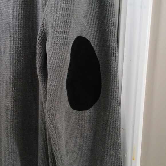 Crooks & Castles  gray black cardigan sweater classy casual  Sz 3XL EUC - Picture 9 of 9